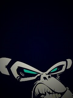 Злая обезьяна обои