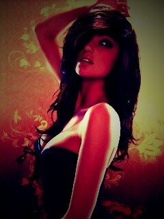 Загадочная девушка обои