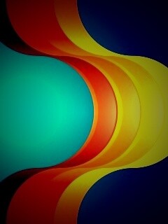 Волнистая абстракция обои