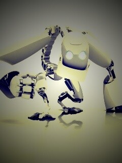 Крадущийся робот обои