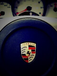 Руль Porshe обои