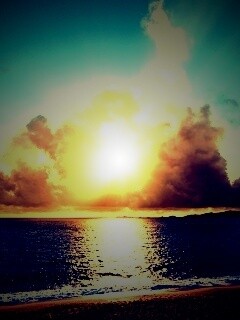 Солнечный пляж обои