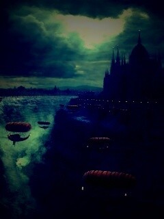 Фентезийный Будапешт обои