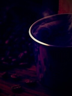 Чашка свежесваренного кофе обои