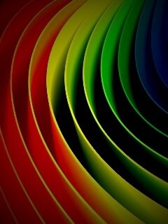 Радуга может быть такой обои