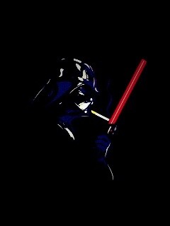 Дарт Вейдер прикуривает от меча обои