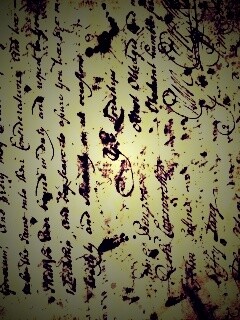 Старинное письмо обои