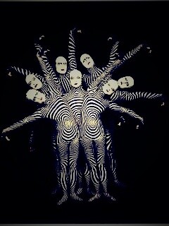 Зеброиды (актеры цирка дю солей) обои