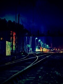 Железнодорожная станция обои