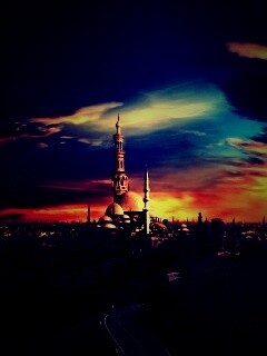 Город минаретов обои