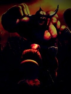 Гигант с топором обои