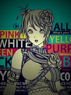 Раскрась её обои