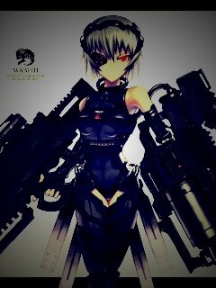 Девушка с оружием обои