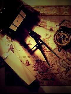 Карта путешественника обои