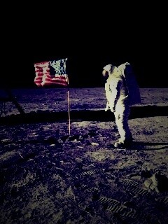 Высадка американцев на Луну обои