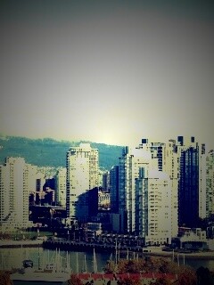 Панорама города обои