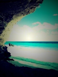 Скальный морской берег обои