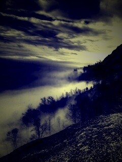 Туманные горы обои