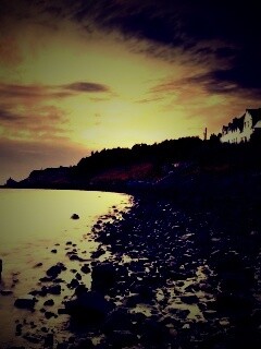 Дом у озера обои