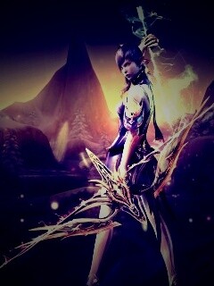 Эльфийка из Aion обои