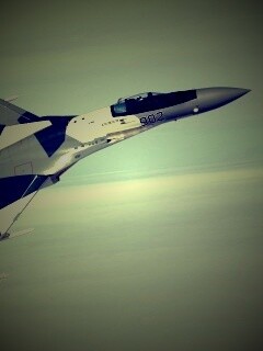 Полёт истребителя обои