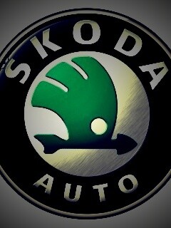 Логотип Skoda обои