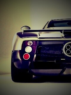 Pagani Zonda сзади обои
