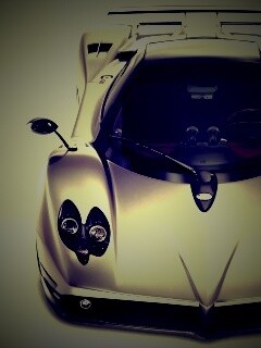 Pagani Zonda спереди обои