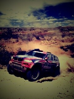 Раллийный BMW X3 обои