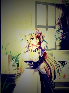 Анимешное утро обои