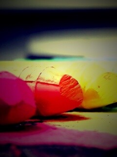 Цветные мелки обои