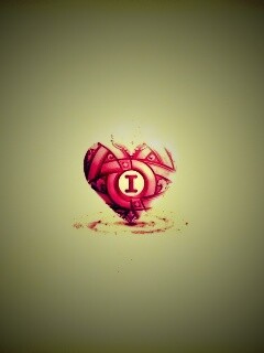 Креативное минималистичное сердце обои