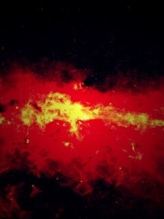 Кроваво-красная бездна обои