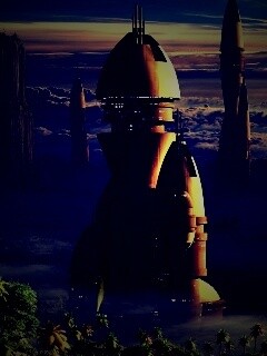 Город будущего обои