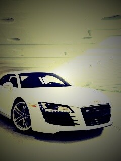 Белый Ауди обои