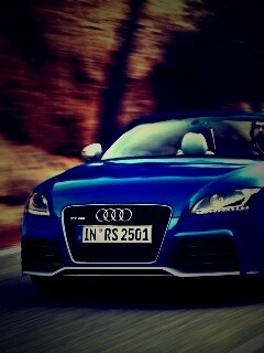 Кабриолет ауди: вид спереди обои