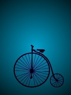 Цирковой велосипед обои