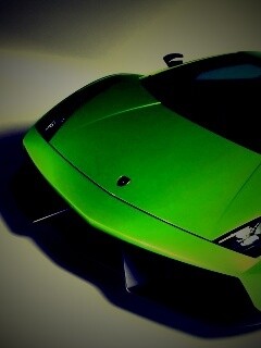 Зеленый Ламбо обои