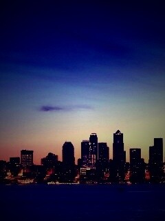 Пейзаж Сиэтла обои