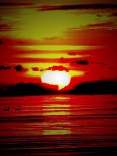 Великолепный рассвет обои