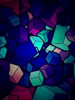 Кубики обои