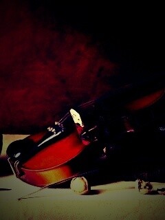 Композиция со скрипкой обои