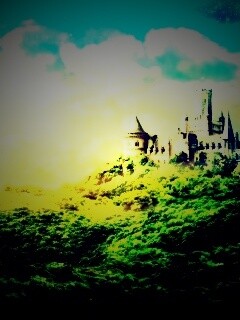 Волшебный замок обои