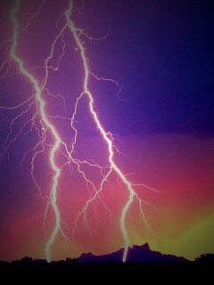 Двойная молния обои