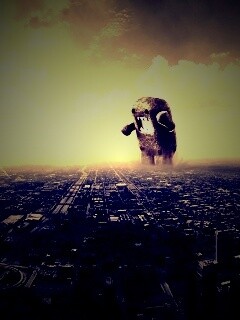 Демокун-годзилла обои