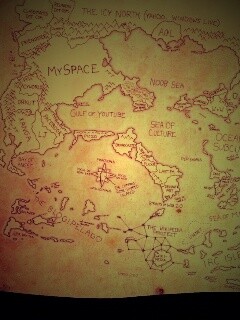 Карта интернета обои