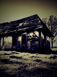 Разрушенная хата обои