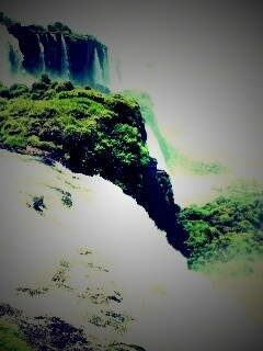 Край водопадов обои