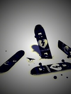 Сломанные скейты обои