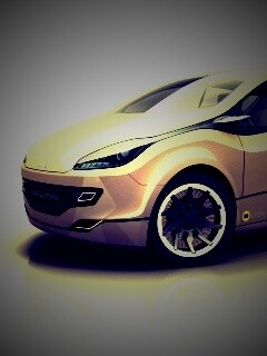 Концепт хэтчбека обои